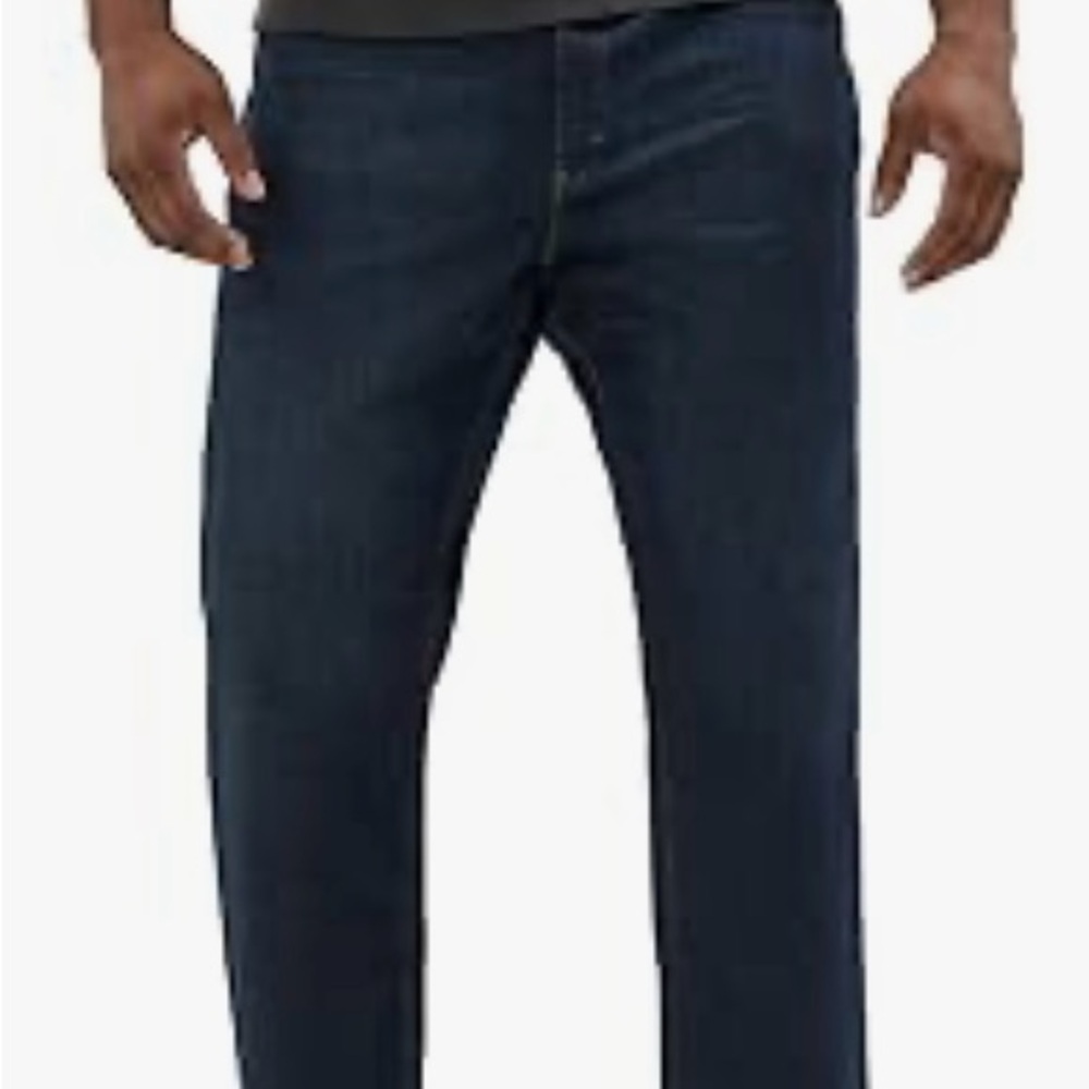 2 pairs Lee Men’s Big & Tall Legendary Relaxed Straight Jeans. $50 for 2 pairs.